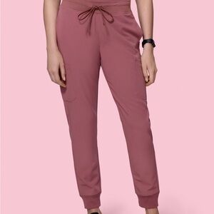 Mandala high rise joggers M mauve